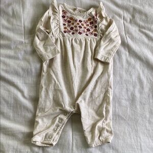 Carter's Cream Floral One Piece
